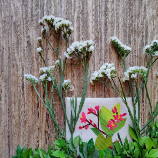 Calyz Jatropha Tea towel (sgl Pc)